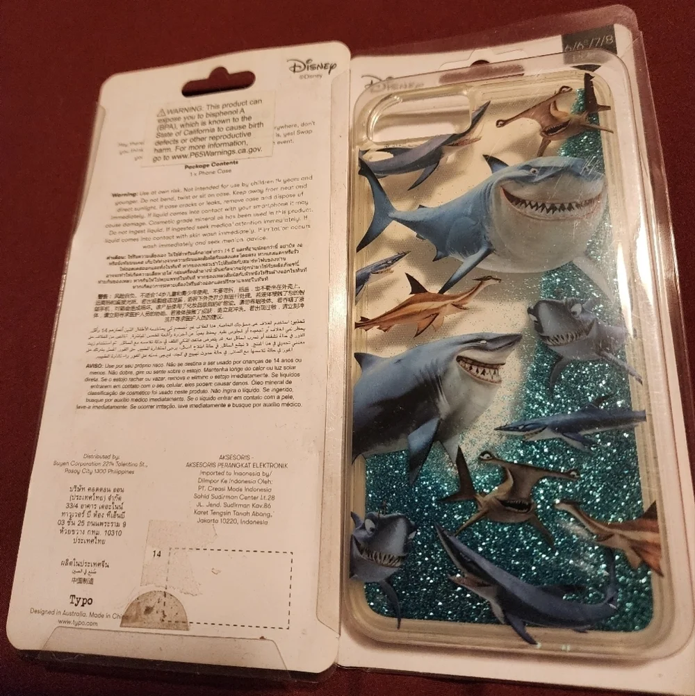 Disney Finding Nemo Bruce Case For Iphone 6 6s 7 8 Plus